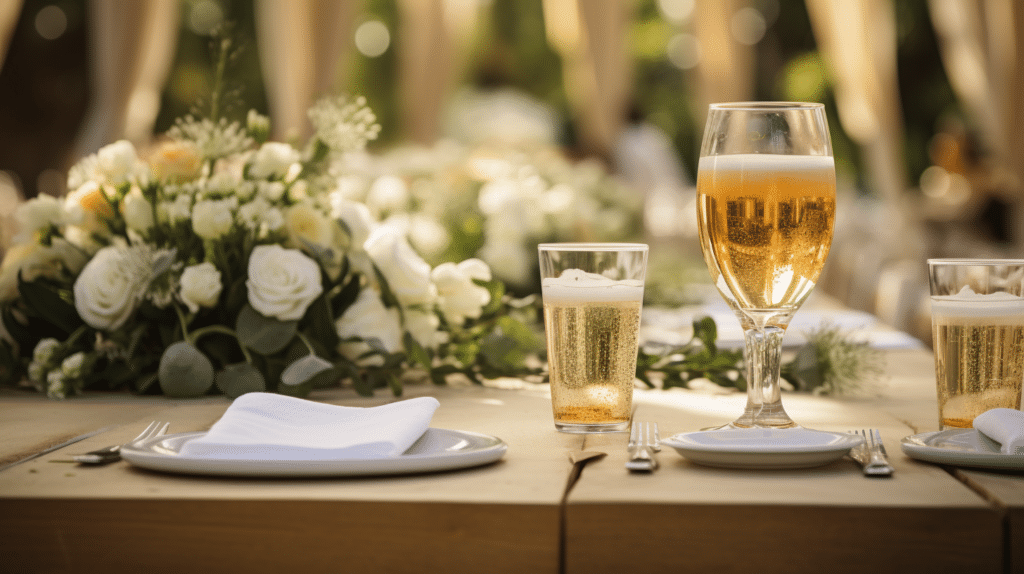 Best beers to serve at a wedding