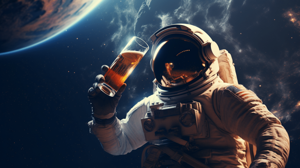 Do astronauts drink beer in space?
